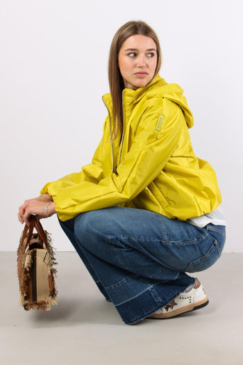 Giubbotto Corto Over Nylon Cedar Yellow - 8