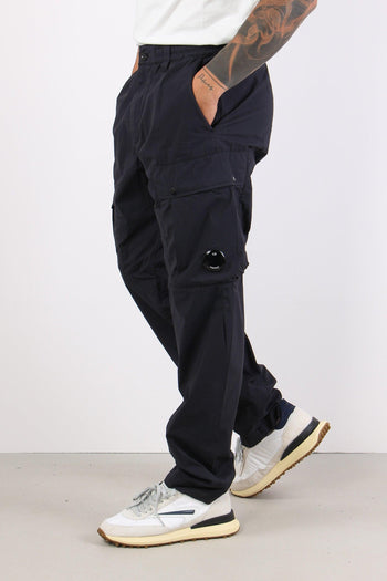 Pantalone Bimateriale Tasche Total Eclipse - 3