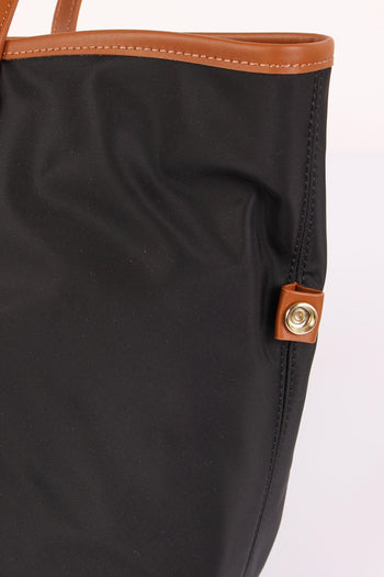 City Bag Nylon Nero - 7