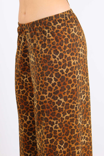Pantaloni Lurex Animalier Animalier - 7
