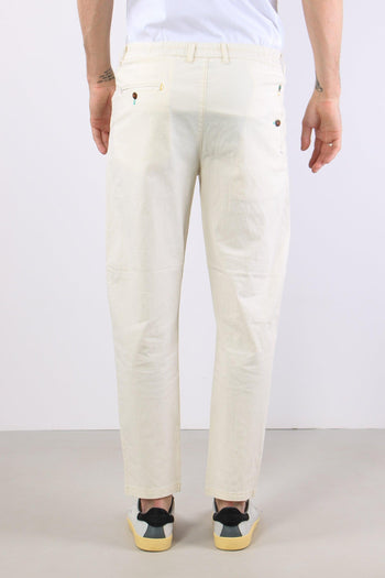 Pantalaccio Misto Lino Latte - 4