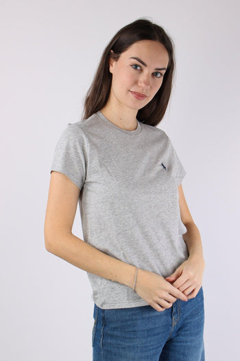 T-shirt Manica Corta Basica Cobblestone Heather - 2