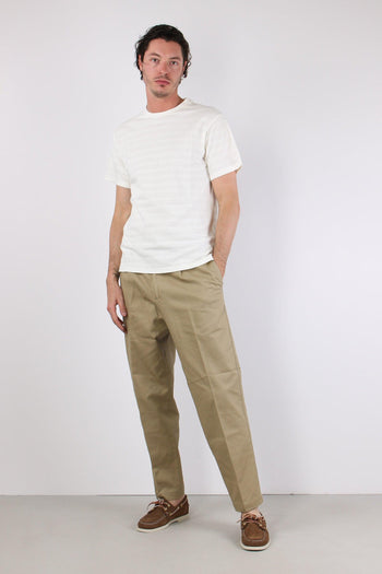 T-shirt Girocollo Basica Off White - 2