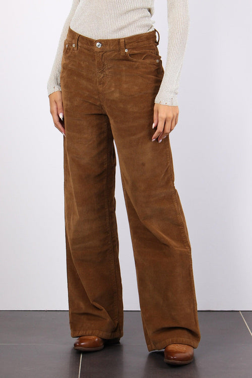 Pantalone Coste Velluto Read Camel - 2