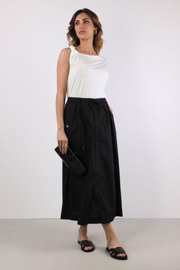 T-shirt Nodo Spalla Avorio - 3