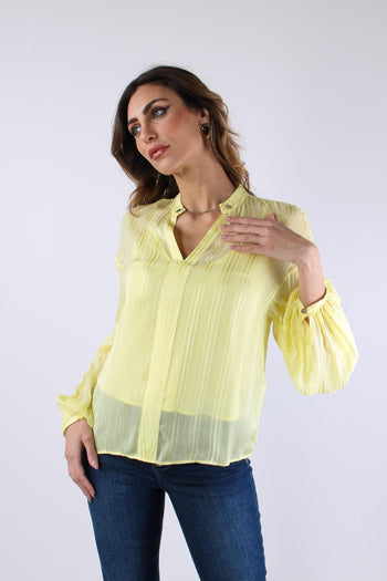 Casacca Ml Effetto Rigato Lemon Juice - 3