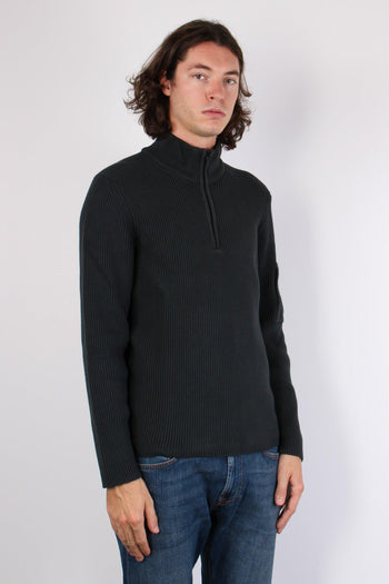 Felpa Full Zip Costa Inglese Black Sand - 5