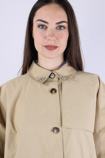 Poncho Trench Sabbia - 9