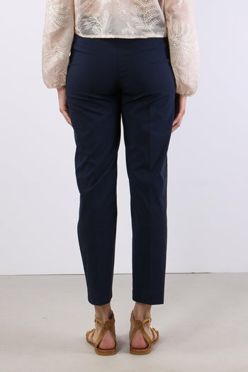 Pantalone Stretto Spacchetti Blu - 4