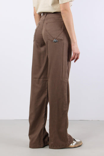 Denim Flare Tencell Brown - 6