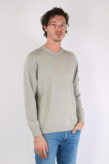 Maglia Girocollo Cotone Lente Dove - 7