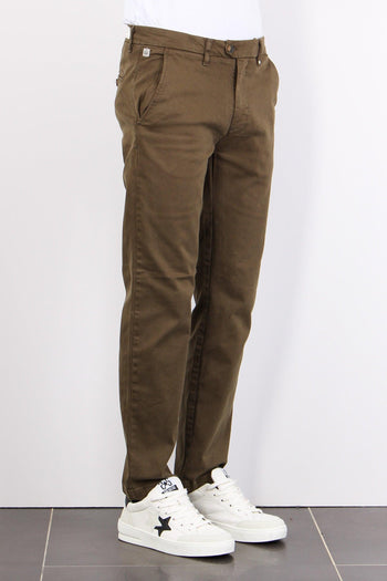 Pantalone Chino Basico Army - 4