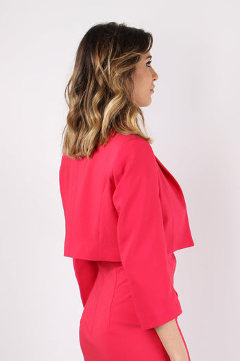 Urania Giacca Cropped Raspbe - 6