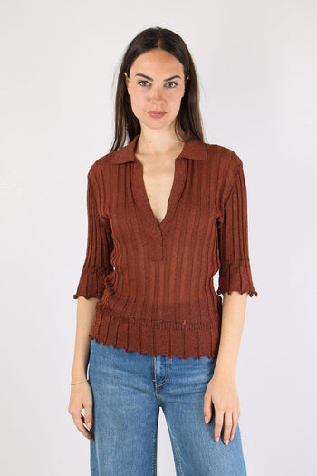 Polo Lurex Caffe - 2