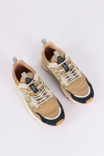 Sneakers Yamano Suede Nylon Black/green - 4