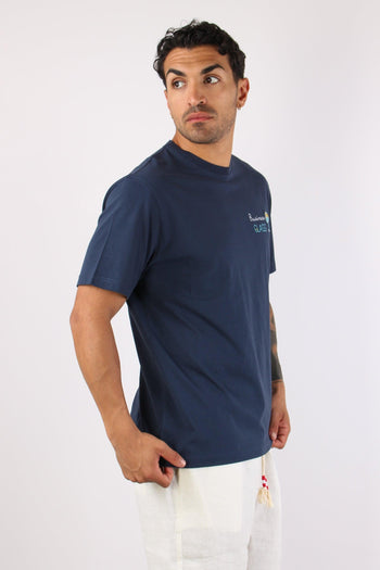 T-shirt Scritta Ricami Business Glass - 3
