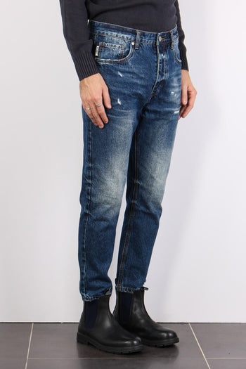 Denim Cropped Rotture Denim - 4