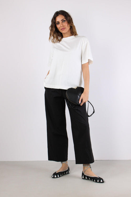 T-shirt Fiocco Pizzo Bianco