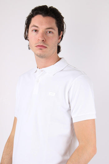 Polo Basica Logo White - 6