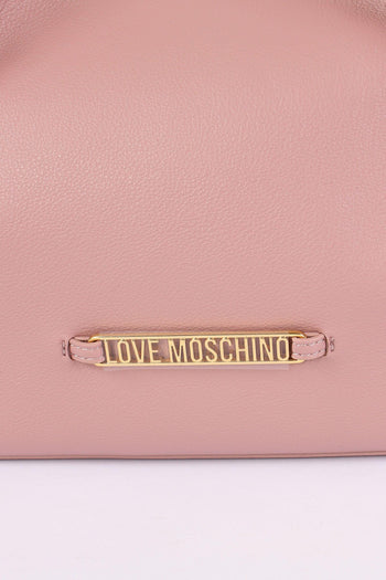 Borsa 2 Manici Intreccio Rosa - 8