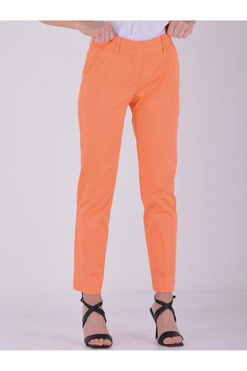 Pantalone Cotone Sigafretta Mandarino - 4