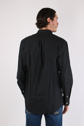 Camicia Slim Botton Down Polo Black - 5