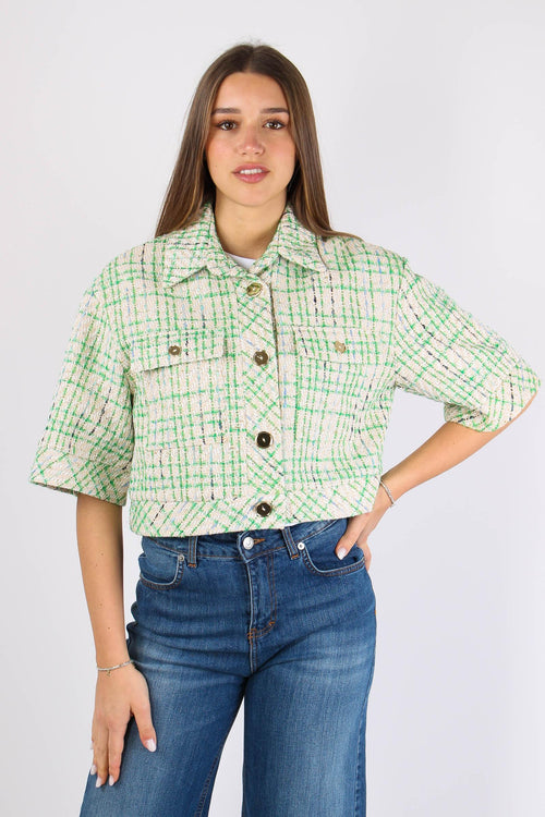 Giacca M/m Chanel Panna/verde