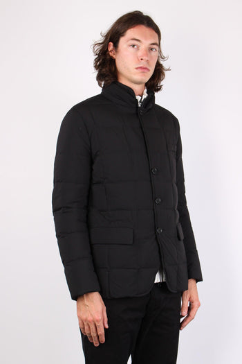 Down Jacket Microfibra Nero - 5