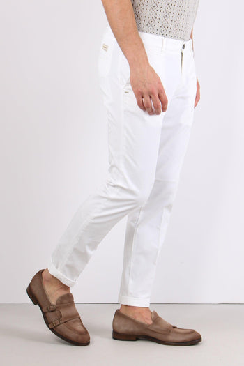 Pantalone Chino Extra Slim Bianco - 4