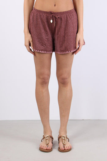 Short Lurex Impunture Amaranto - 2