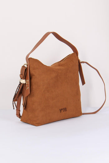 Danielle Sacca Hobo Ecocamosci Cuoio - 6