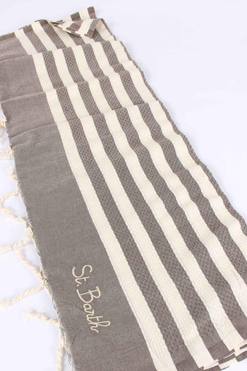 Foutas Righe Moro/beige - 4