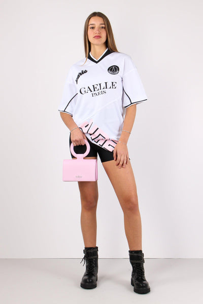 T-shirt Over Logo Capsule Bianco