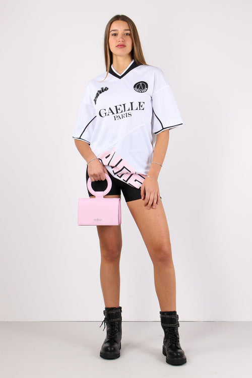 T-shirt Over Logo Capsule Bianco