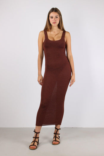Abito Lurex Scavo Dietro Moro - 3