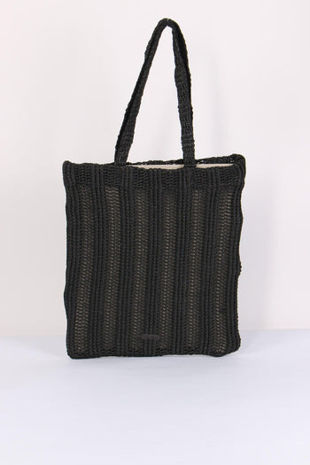 Shopping Easy Rafia Nero - 3