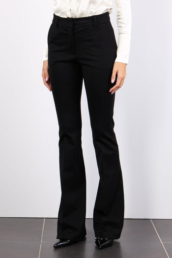 Pantalone Punto Milano Flare Nero - 3