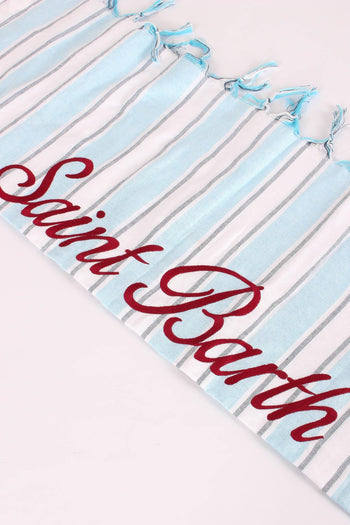 Foutas Righe Azzurro/bianco - 5