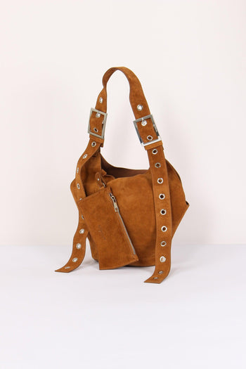 Hobo Smalll Suede Nocciola - 2