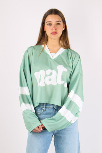 Maglia Hockey Cropped Menta - 3