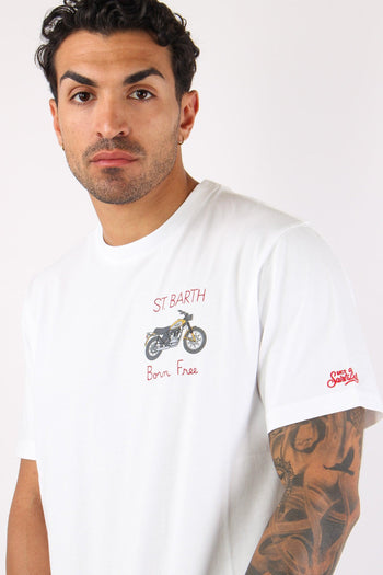 T-shirt Scritta Ricami Ducati - 7