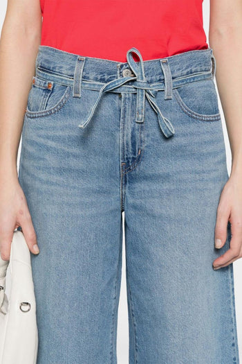 XL Culotte Donna Jeans Blu - 4