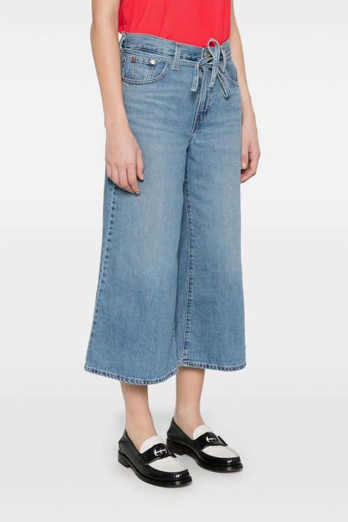 XL Culotte Donna Jeans Blu