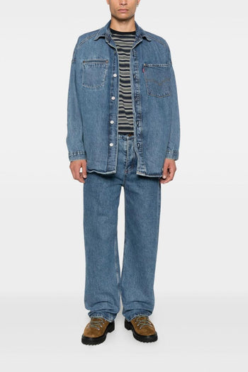 Giacca-Camicia Blu Uomo Twist - 3