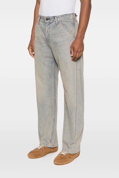 Jeans Blu Scolorito Uomo Baggy Barrel