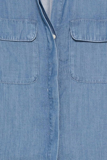 Camicia Blu Donna Elaine Utility - 3
