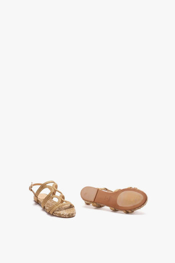 Scarpa Pitra Donna Oro - 3