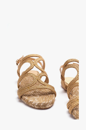 Scarpa Pitra Donna Oro - 5