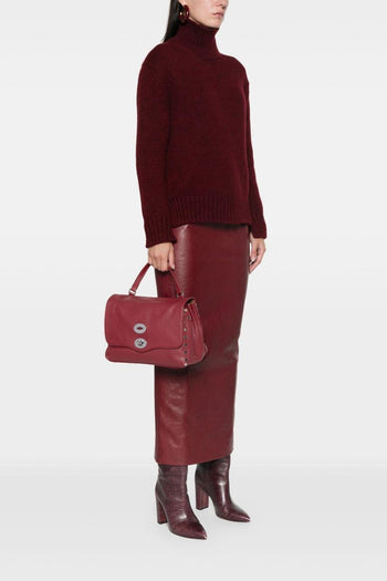 Borsa Rosso Donna Postina Daily Small - 2