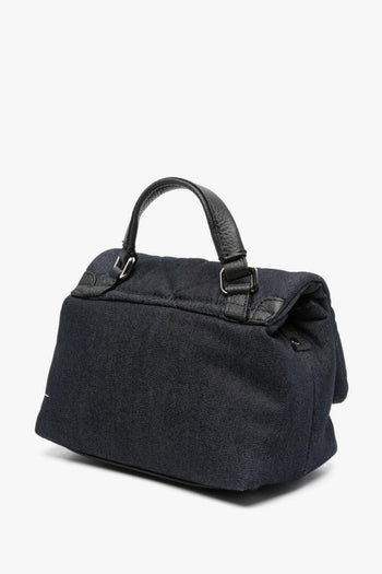 Borsa Blu Donna Postina Denim Padded Baby - 4